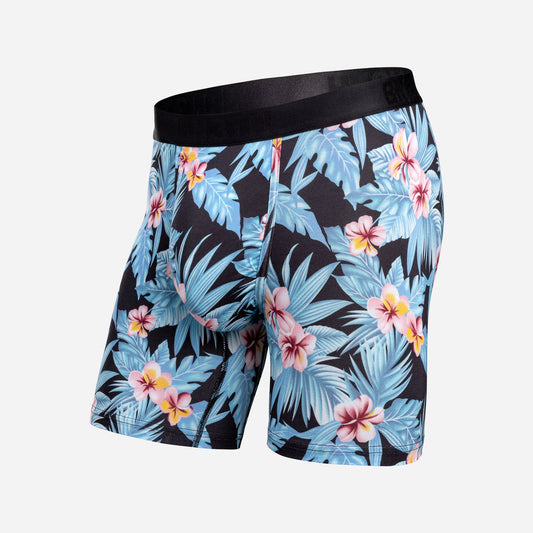 Classic Icon Boxer Brief: Vintage Hawaii - Fog | BN3TH Underwear